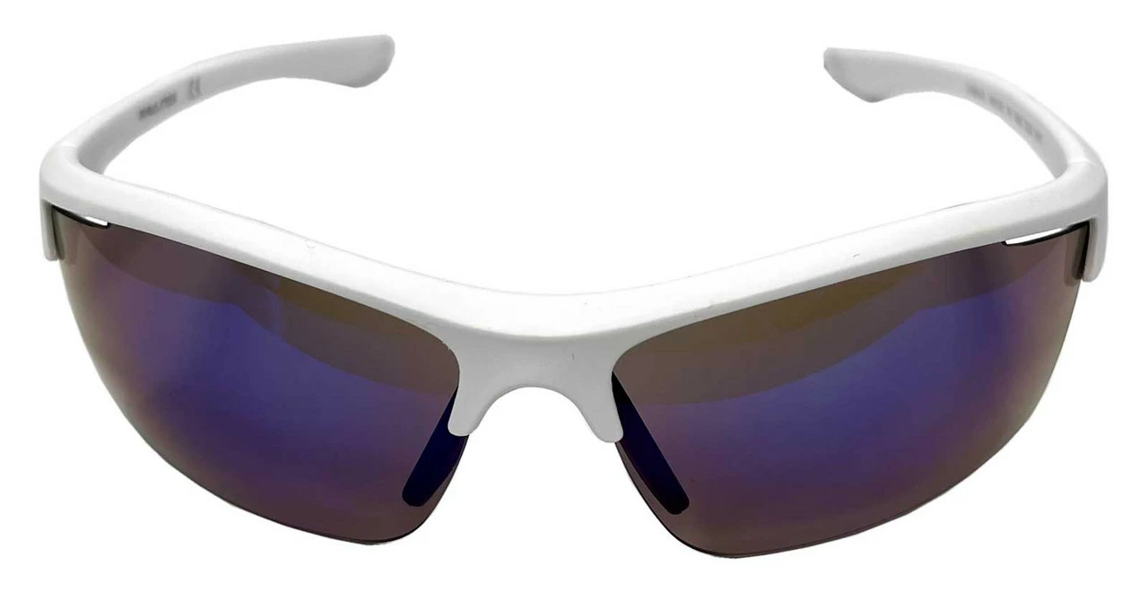 Rawlings LTS Youth Sport Sunglasses – White Frame With Purple Mirrored Lenses - Image 2