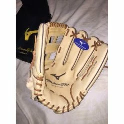 Mizuno Pro Outfield Pro H Web RHT Kip Baseball Glove W/ Leather Case MSRP $350