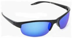 ONE By Optic Nerve Alpine Polarized Sunglasses – Black Frame/Blue Mirror Lens