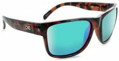 ONE By Optic Nerve Kingfish Polarized Sunglasses β Turtle Frame/Green Lens