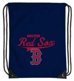 The Northwest MLB Boston Red Sox Team Spirit Back Sack Drawstring Sling Bag MA