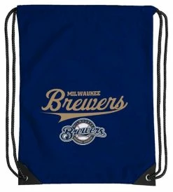 The Northwest MLB Milwaukee Brewers Team Spirit Back Sack Drawstring Sling Bag WI