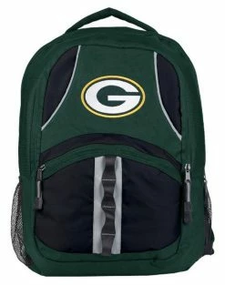 The Northwest NFL Green Bay Packers Captain Backpack NFL Fan Padded Back Mesh Sides