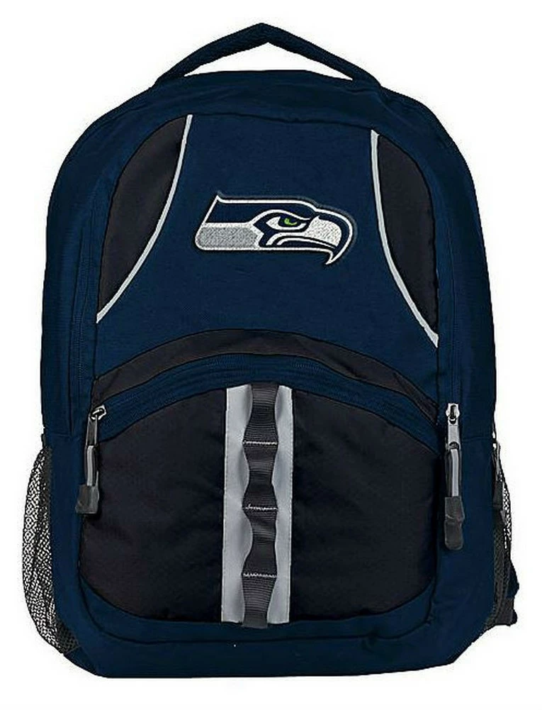 The Northwest NFL Seattle Seahawks Captain Backpack NFL Fan Padded Back Mesh Sides