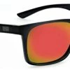 ONE By Optic Nerve Boiler Polarized Sunglasses – Black Frame/Red Mirror Lens