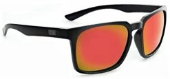 ONE By Optic Nerve Boiler Polarized Sunglasses β Black Frame/Red Mirror Lens