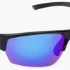 ONE By Optic Nerve Tailgunner Polarized Sunglasses– Black Frame/Blue Lens W/Case