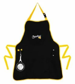 Original Cheesehead Utility Grilling Apron W/ Bottle Opener & Pockets 4AP5070C