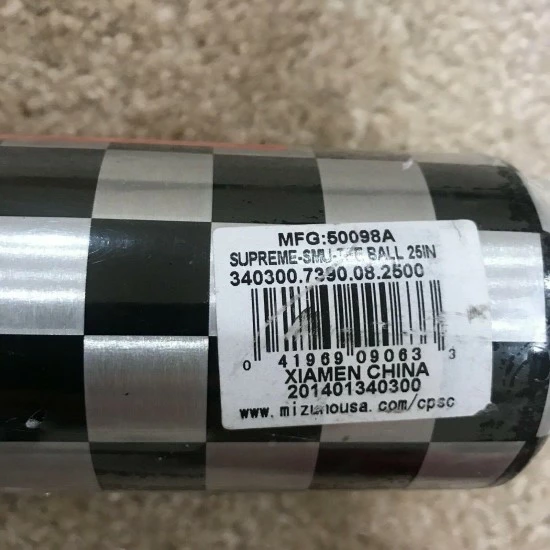 Supreme X Mizuno Aluminum Baseball Bat - Image 5