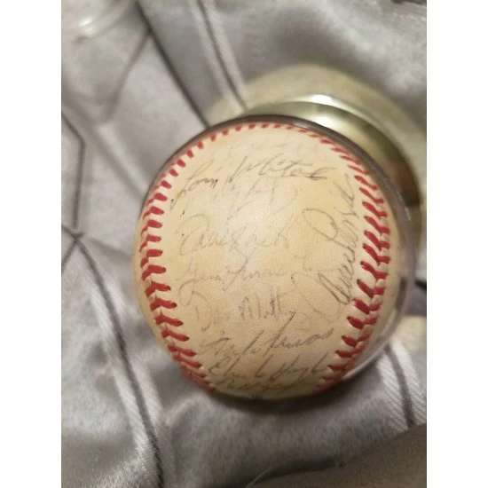 1986 All Star Baseball Original Ball - Image 4