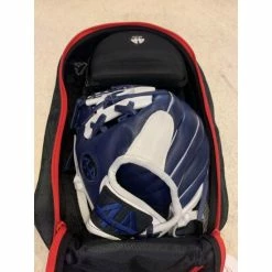 44 Pro Baseball Glove-11.75" Blue & White Left-Handed W/44 Sport Glasses Set