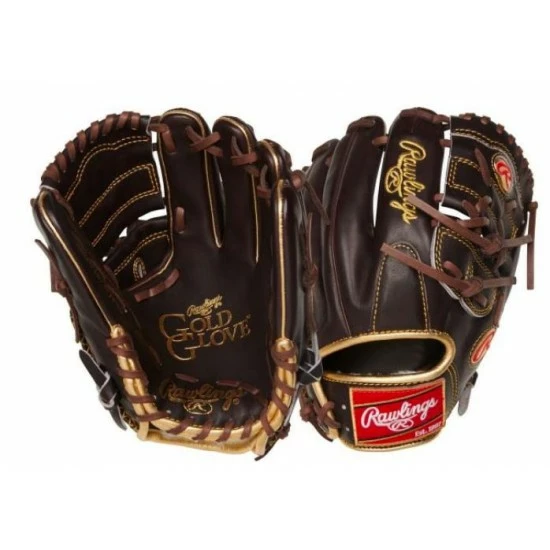 Rawlings Gold Glove Mocha 11.75" Two-Piece Baseball Glove