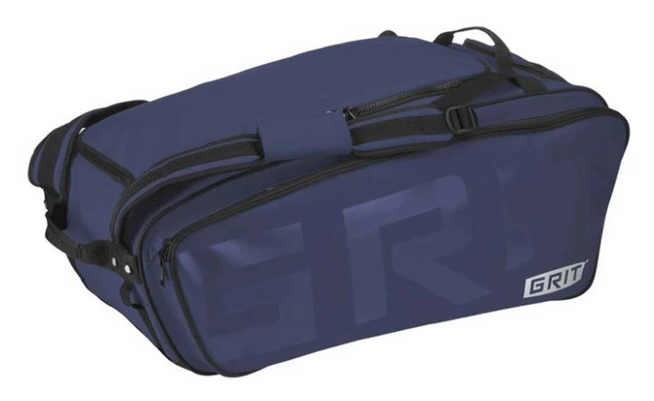 Grit Baseball Equipment Carrier Hybrid Duffel Backpack Bag - 27 In - Navy Blue