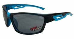 Epoch Eyewear Epoch 9 Sport Sunglasses � Blue Polycarbonate Frame & Smoke Lenses