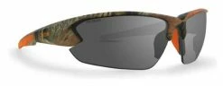 Epoch Eyewear Midway Sport Sunglasses � Camo Frame With Polarized Smoke Lenses