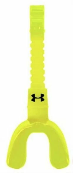Under Armour Adult Armourfit Mouthguard W/Strap 12+ All Sport (Yellow, Adult)