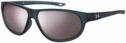 Under Armour Womens Intensity Oval Sunglasses, Blue Note Frame/Lilac Mirror Lens