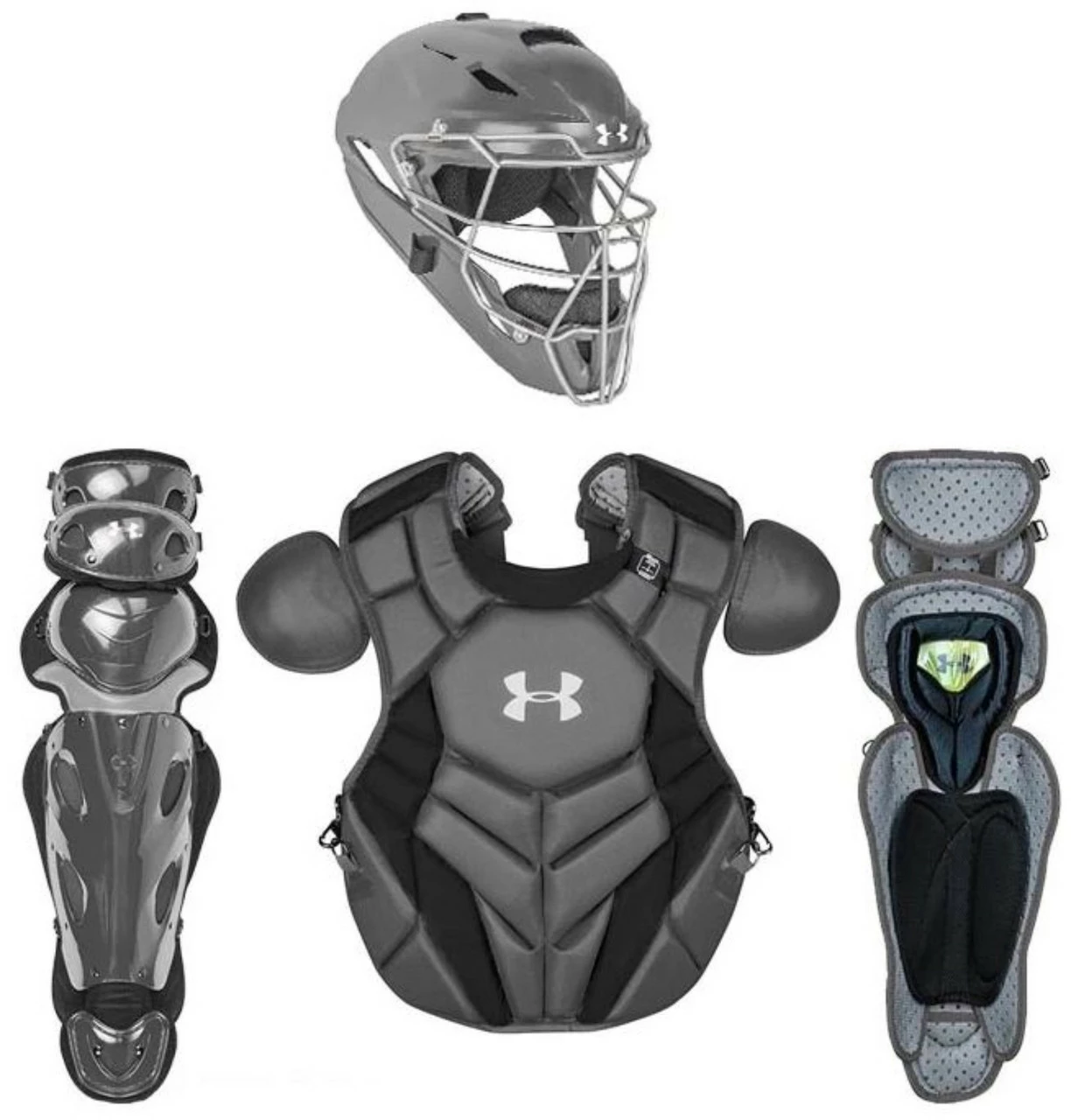 Under Armour Pro 4 Senior (12-16) Baseball/Softball Catchers Gear Set - Image 5