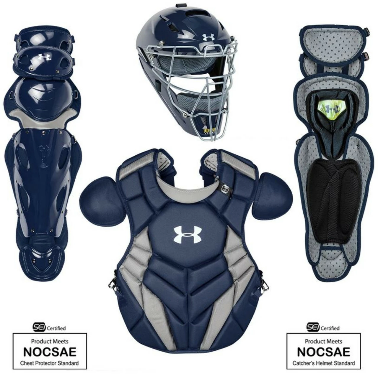 Under Armour Pro 4 Senior (12-16) Baseball/Softball Catchers Gear Set - Image 2